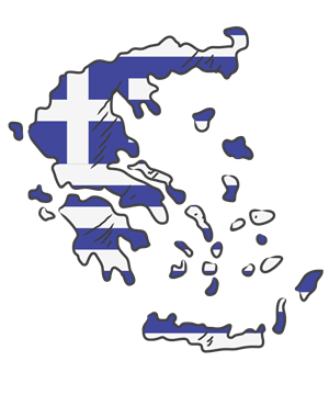 Greece country map